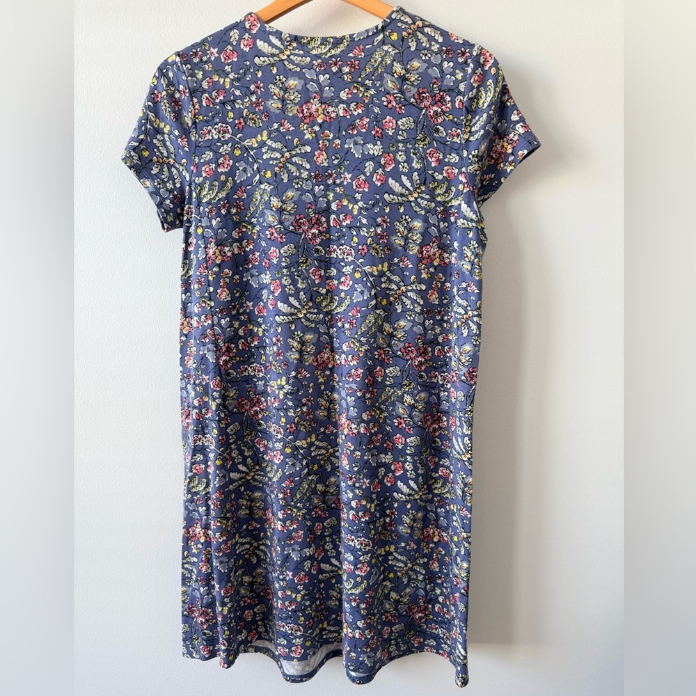 J.Jill Short Sleeve Cotton Shift Dress - Picture 5 of 6